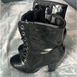 Wild Diva Chunky Boots lace up